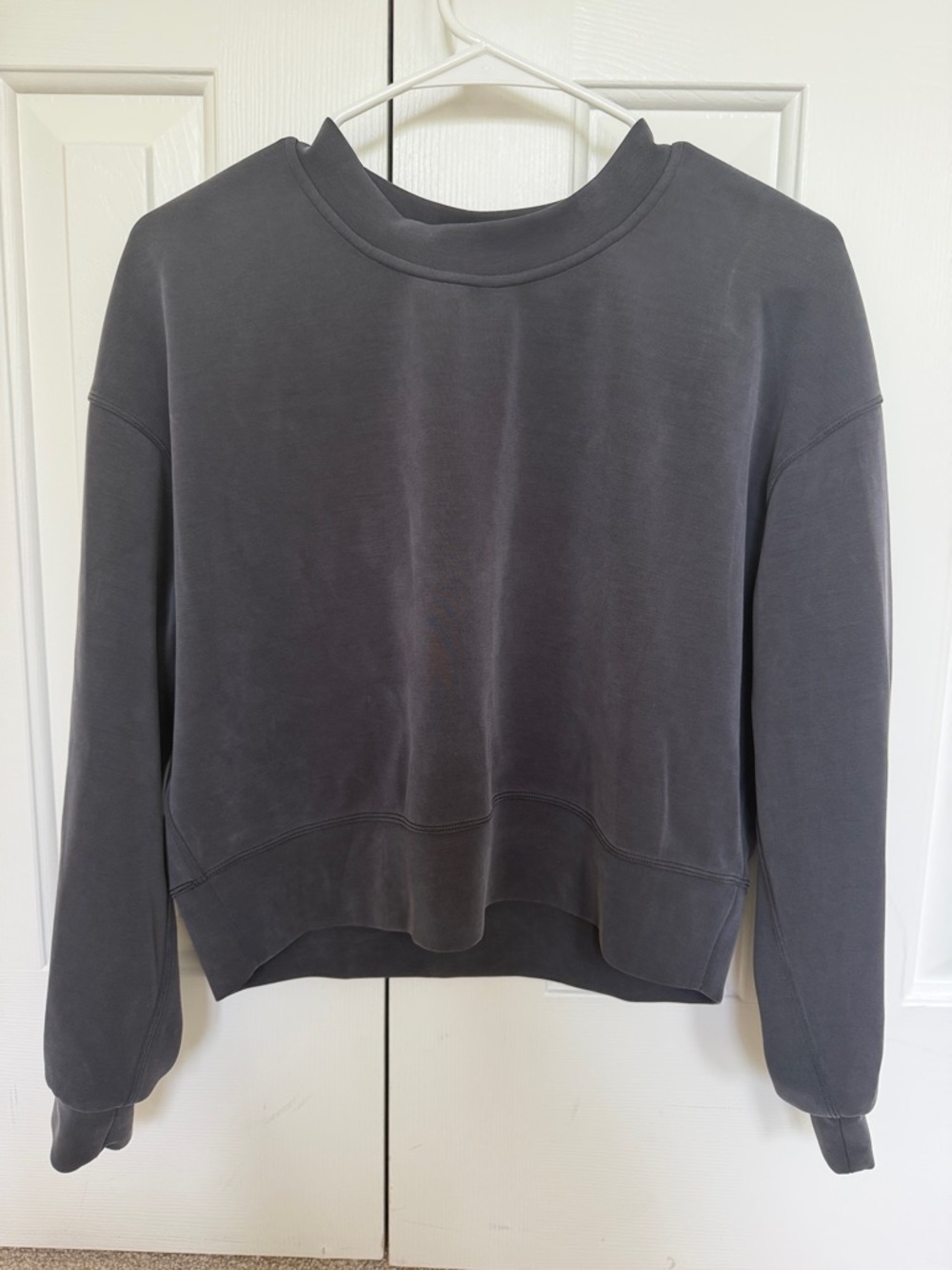 lululemon athletica Gray Crewneck Sweatshirt